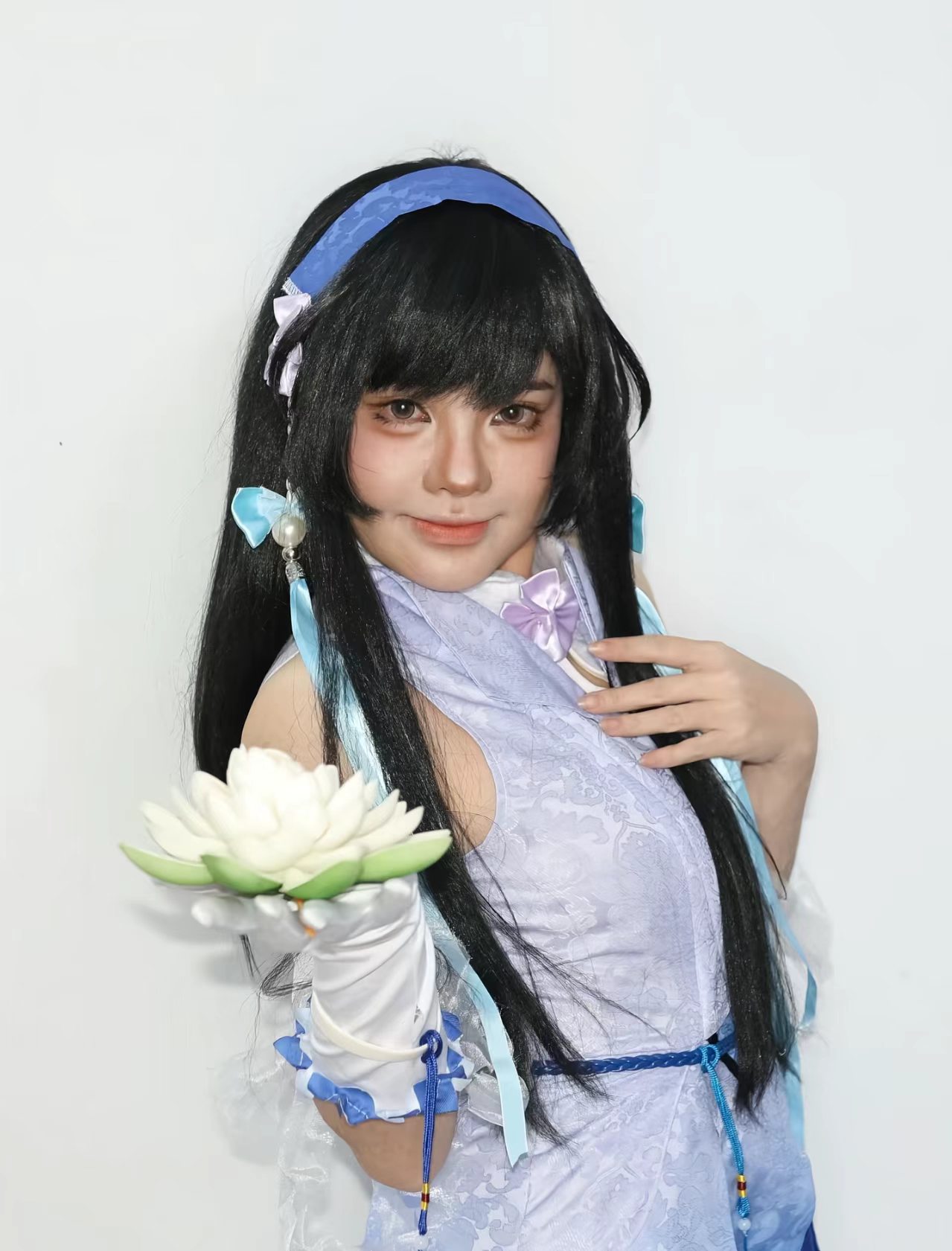 黑发 Coser 原图